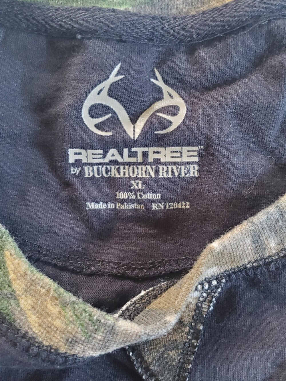 Realtree By Buckhorn River 'Built Ford Tough' Long-Sleeved T-Shirt, Size XL - Picture 8 of 14